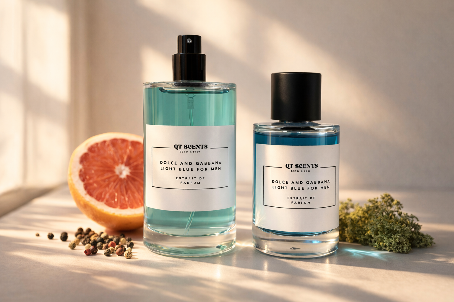 Inspired by Dolce and Gabbana light blue for men – QTSCENTS
